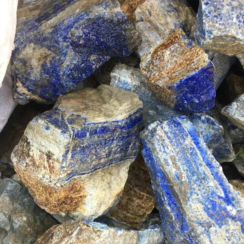 Wholesale Unpolished Large Natural Crystal Raw Lapis Lazuli Stone Rough for Sale