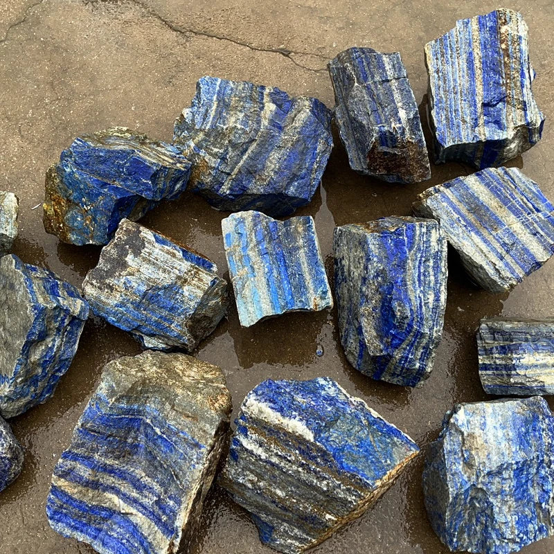 Wholesale Unpolished Large Natural Crystal Raw Lapis Lazuli Stone Rough for Sale