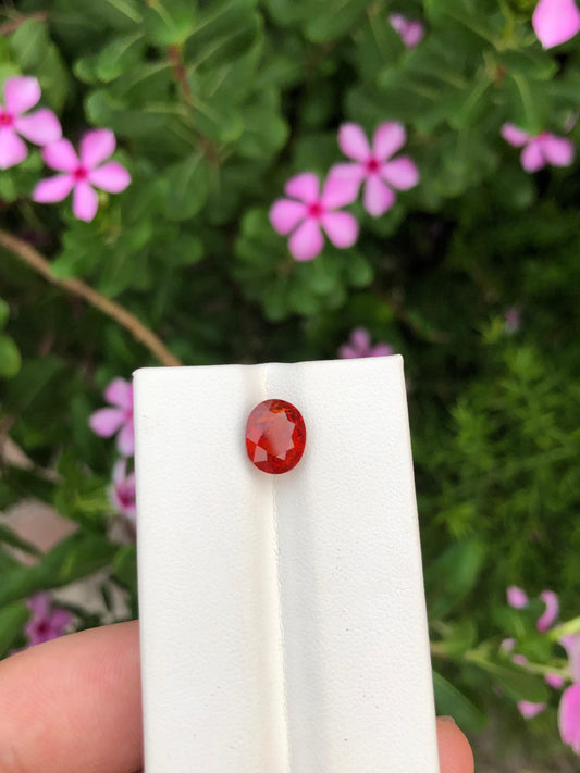 Natural Spessartite Garnet 3.50 Ct Oval Cut  Loose Gemstone