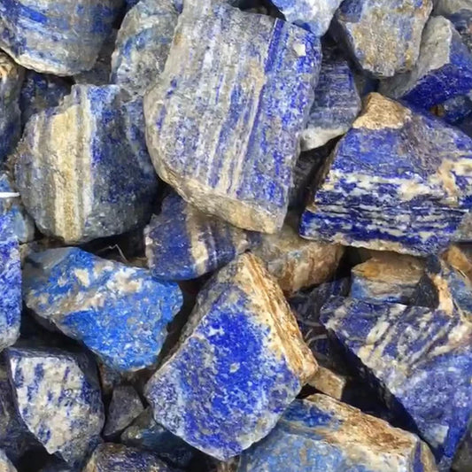 Wholesale Unpolished Large Natural Crystal Raw Lapis Lazuli Stone Rough for Sale