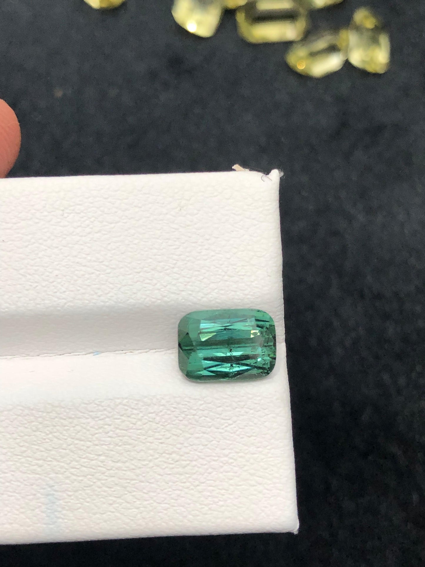 Green  2.85 carat Tourmaline