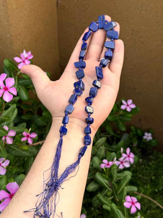 Lapis Lazuli Beads  Total  27 Pieces Origin  Afghanistan